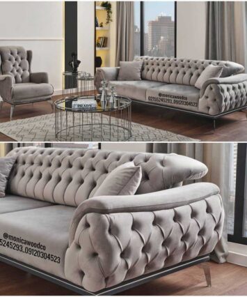 قیمت مبلمان چستر هشت نفره مدل بیتا