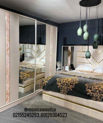 خرید سرویس خواب مدل آینه ای رز