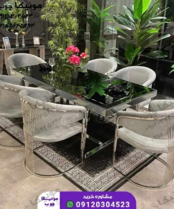 میز ناها خوری چوبی مدل درناز (dornaz)