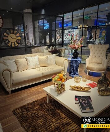 خرید مبل کلاسیک هشت نفره مدل گلوریا 2