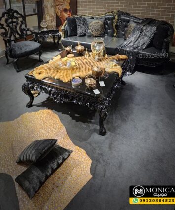 Alternative view of مبل کلاسیک هفت نفره رزالین